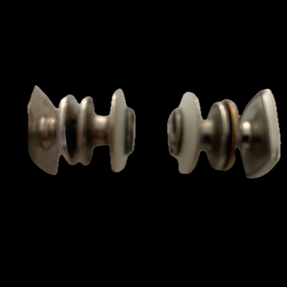 Antique N Monogram Initial Letter Snap Style BAER & WILDE KUM-A-PART Cuff Links - Picture 2 of 6